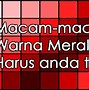 Kode Warna Merah Hati Canva